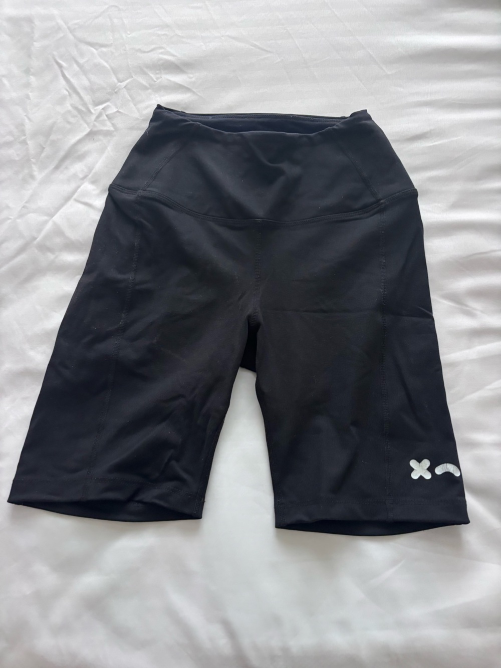 Rumble Boxing Black Biker Shorts